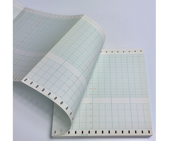 ちばら 分娩監視用記録紙 幅152mm×長30m/折150mm（折り畳み型・穴あき） 20冊入 CP30-028 1箱（ご注文単位1箱）【直送品】