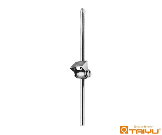 TAIYU（大祐医科工業） 砲カラン 全長17.5cm 総金属（真鍮）製 TY-968M 1本（ご注文単位1本）【直送品】