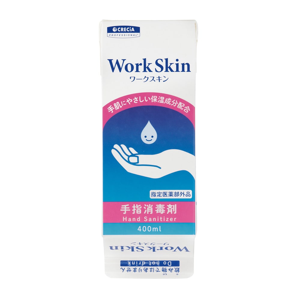クレシア ワークスキン 手指消毒剤 400mL 12個入 05416 1個(ご注文単位1個)【直送品】