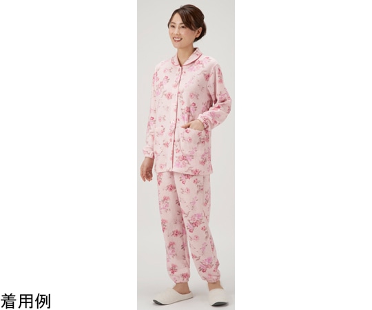 セルヴァン ふんわりキルト暖かパジャマ ピンク系 LL 044380404 1枚（ご注文単位1枚）【直送品】