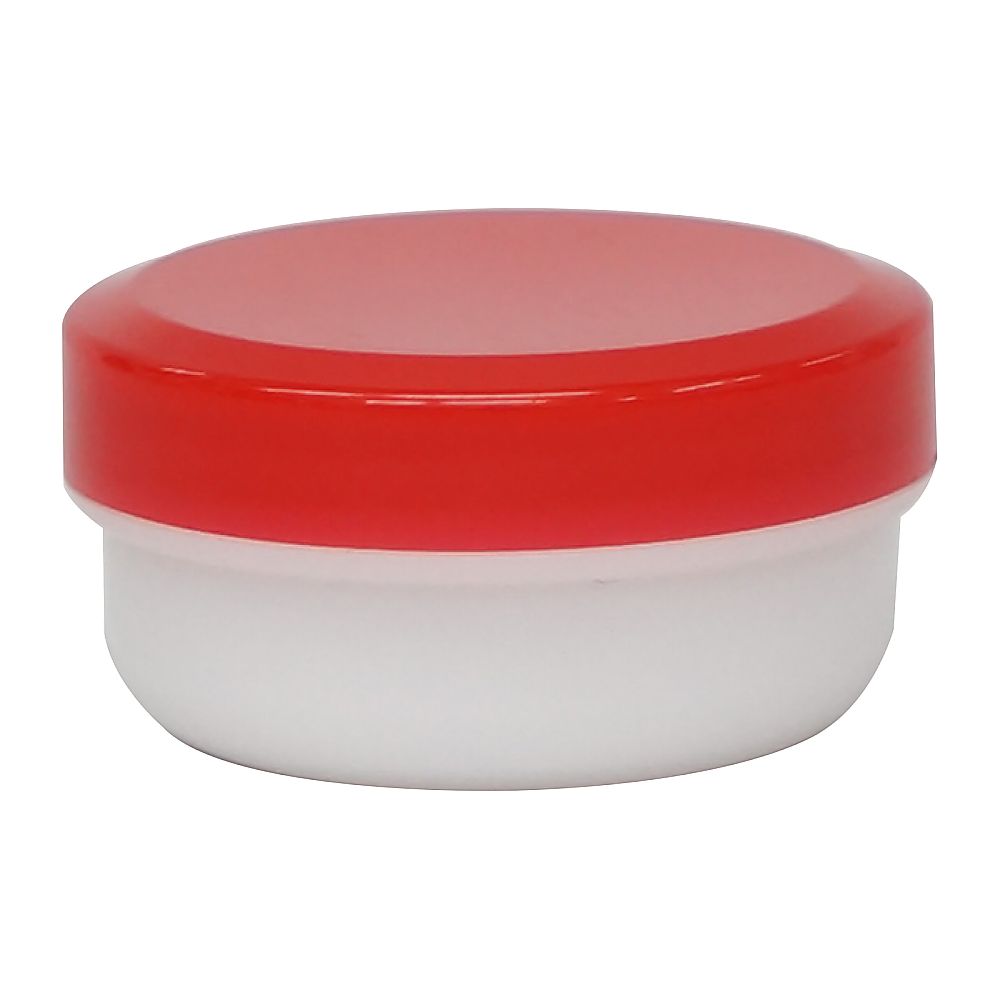 金鵄製作所 軟膏壷（軟膏容器・定量タイプ）10mL 赤 200個 10020-002 1箱（ご注文単位1箱）【直送品】