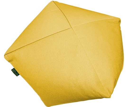 龍野コルク工業 座布レッチ(クッション)マスタード 1個(ご注文単位1個)【直送品】