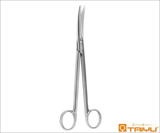 TAIYU（大祐医科工業） メーヨー剪刀 直 ネジ止 全長18cm TY-132A 1本（ご注文単位1本）【直送品】