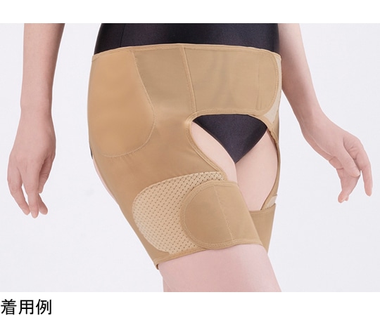 セルヴァン 接骨院の先生が監修した股関節ベルト（両足用） ベージュ M-L 043492002 1枚（ご注文単位1枚）【直送品】