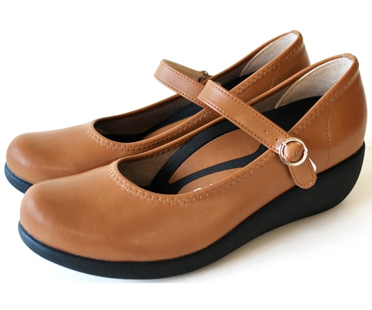 リゲッタ 5cmヒールパンプス キャメル S（22.0~22.5） R19001-CAM-S 1足（ご注文単位1足）【直送品】