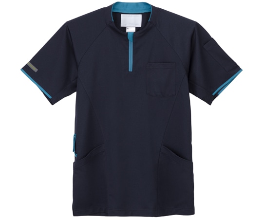 ナガイレーベン ニットシャツ ネイビーT M JD-3167 1枚（ご注文単位1枚）【直送品】