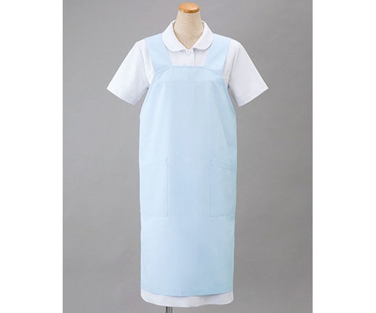 ナガイレーベン ケアガウン ブルー/M KEX-1155 1枚(ご注文単位1枚)【直送品】