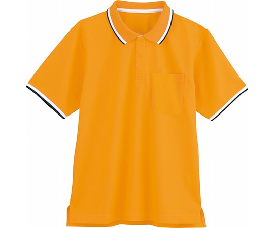 WHISEL（自重堂） 半袖ポロシャツ オレンジ M WH90318 1枚（ご注文単位1枚）【直送品】