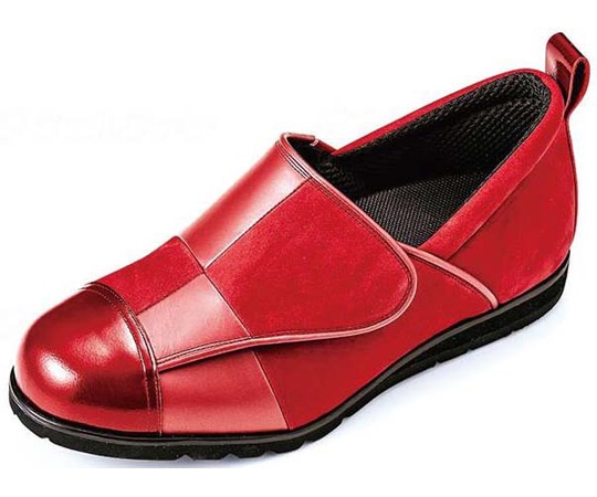 サロンドグレー 100年シューズ レッド S SL9107 1足(ご注文単位1足)【直送品】