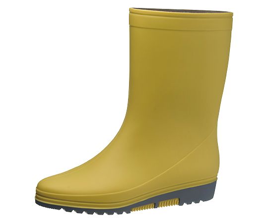 アサヒシューズ レインブーツR307 マスタード 24cm KH30012 1足(ご注文単位1足)【直送品】