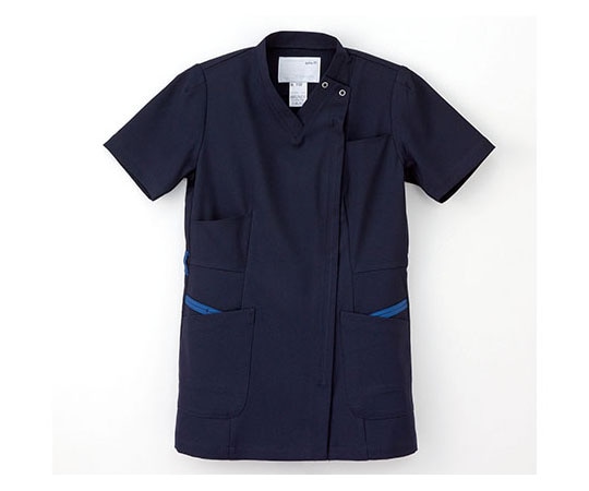 ナガイレーベン 女子上衣 ネイビー L ML1122 1枚（ご注文単位1枚）【直送品】