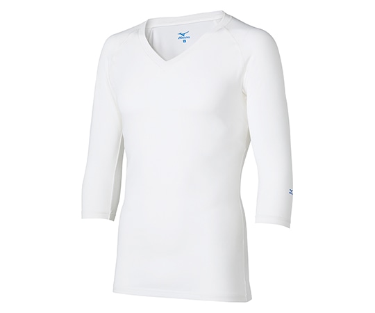 ミズノ(チトセ) 男性インナーウェアー ホワイト S MZ0135-C-1-S 1枚(ご注文単位1枚)【直送品】