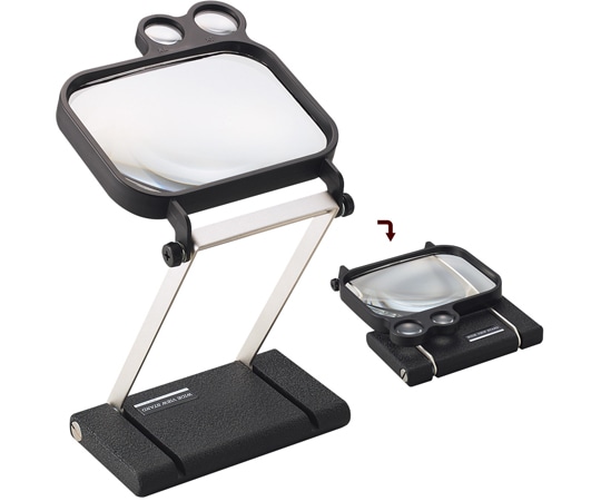 池田レンズ工業 ルーペ スタンド ワイドビュー 1.8倍 110×145mm 1795 1個（ご注文単位1個）【直送品】