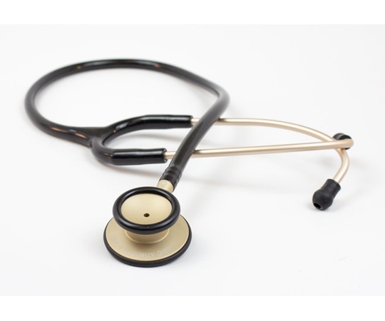 ユーメド貿易 ADスコープ クリニシャンステトスコープライト ブラック（シャンパンエディション） AD709CBK 1本（ご注文単位1本）【直送品】