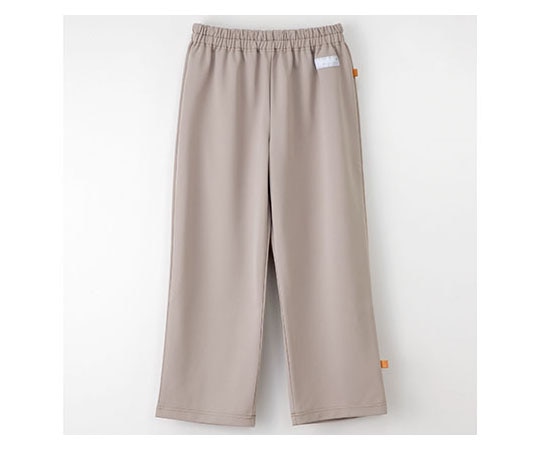 ナガイレーベン 男女兼用検診衣パンツ ベージュ M FK1468 1枚（ご注文単位1枚）【直送品】