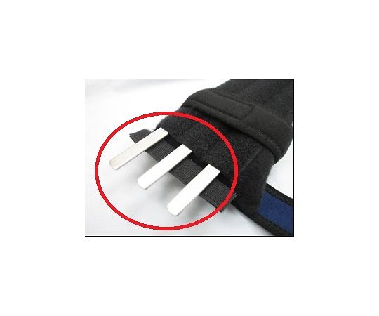 メディカルプロジェクト 肘固定KA081・手首固定KA085用 アルミバー 28cm 3本入 KAA11 1組（ご注文単位1組）【直送品】