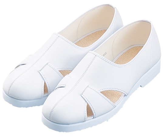 KAZEN メディカルシューズ 白 24.5cm 188-10 24.5cm 1足（ご注文単位1足）【直送品】