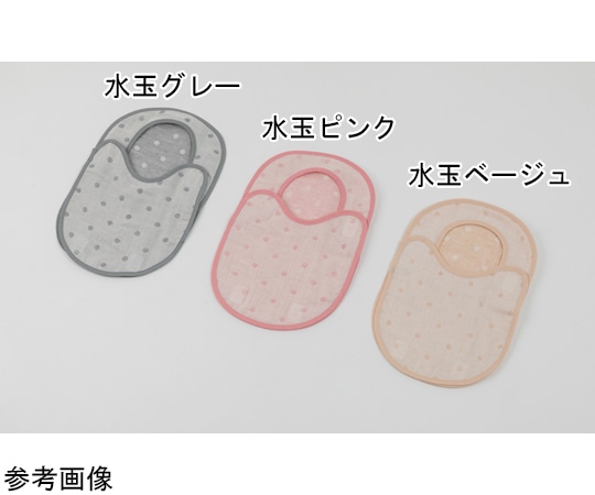 ミムロ オーガニックダブルガーゼパウチカバー 水玉ベージュ 507-3 1枚（ご注文単位1枚）【直送品】