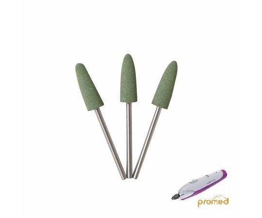 ジェイ・シー・ティ プロメド シリコンポイント 緑 1袋（3本入） 198132-3 1袋（ご注文単位1袋）【直送品】