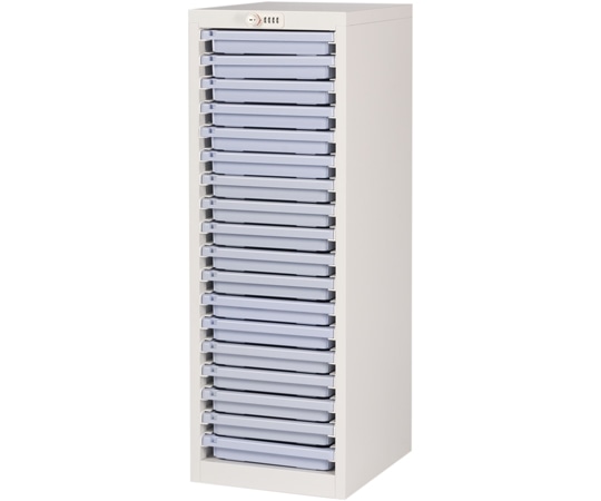 宮成製作所 薬剤保管庫メディロック MLG配薬キャビネット ダイヤル錠 浅型18段 ライトパープル MLGC-118D-V 1台（ご注文単位1台）【直送品】