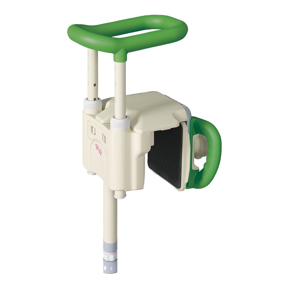 アロン化成 ユニットバス手すり UST-130UB ショート グリーン 536-642 1個（ご注文単位1個）【直送品】