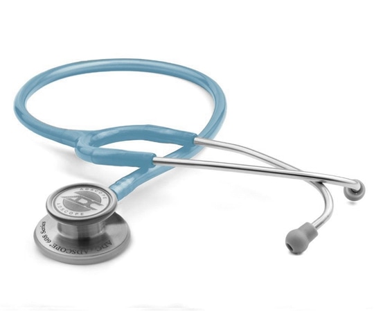 ユーメド貿易 ADスコープ クリニシャンステトスコープ パウダーライトブルー AD703PLB 1本（ご注文単位1本）【直送品】