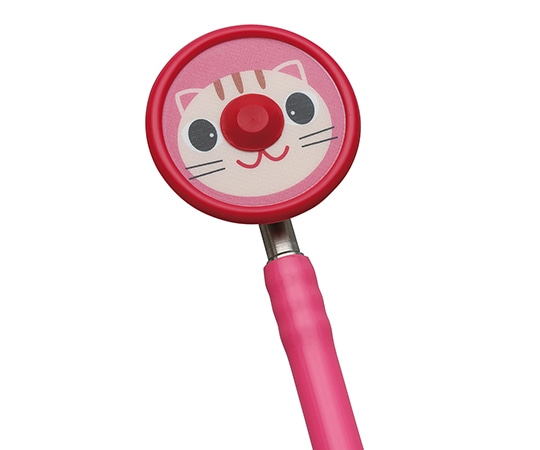 Arno ゼラメド聴診器 コスモリット（ダブルタイプ） 新生児用 ネオ ピンク ネコ柄 KO1-Neo 1本（ご注文単位1本）【直送品】