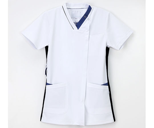 ナガイレーベン 男女兼用スクラブ Tネイビー+ロイヤルブルー BL LX-4092 1枚（ご注文単位1枚）【直送品】