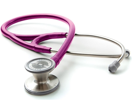 ユーメド貿易 ADスコープ コンバーチブルカーディオロジーステトスコープ パウダーラズベリー AD701PR 1本（ご注文単位1本）【直送品】