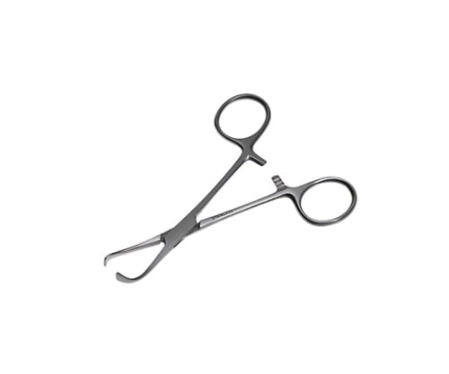 日本フリッツメディコ 布鉗子 ローナ型 13cm E811-089 1個（ご注文単位1個）【直送品】