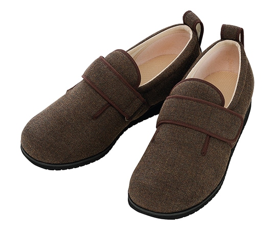 徳武産業 ダブルマジックⅡヘリンボン 5E 片足 右のみ 茶 4L 7023 1個（ご注文単位1個）【直送品】