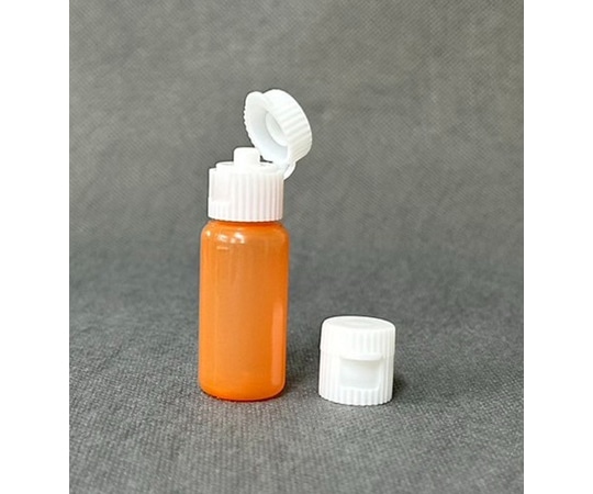 馬野化学容器 ワンタッチキャップ 滴下容器 10mL 茶 100個 7-4 1袋(ご注文単位1袋)【直送品】