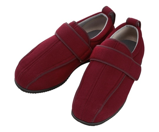 徳武産業 ケアフルⅢ 9E ワイン L 7043 1足（ご注文単位1足）【直送品】