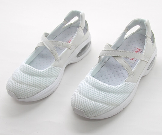 キクスイーサンダル エアーパルフェシューズ クロスバンド ホワイト LL（24.5~25.0cm） 176414 1足（ご注文単位1足）【直送品】