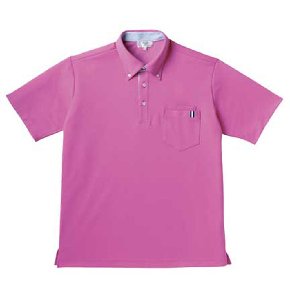 KIRAKU（トンボ） ニットシャツ ラベンダーピンク 4L（身丈80cm） CR145-16 4L 1枚（ご注文単位1枚）【直送品】