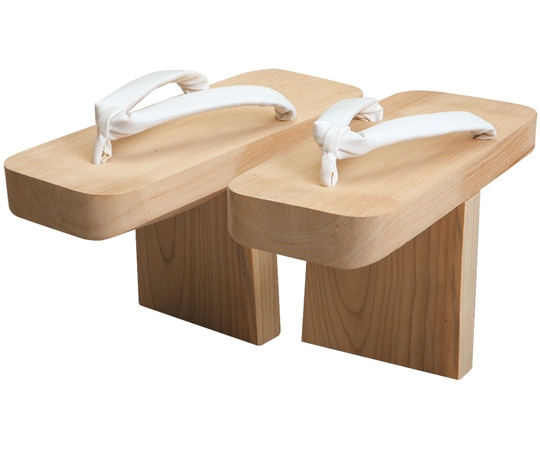 秦運動具工業 一本歯下駄 Lサイズ TCG104L 1足（ご注文単位1足）【直送品】