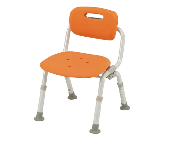 パナソニックエイジフリー シャワーチェアコンパクトおりたたみN （ユクリア） ワンタッチ開閉 あり オレンジ PN-L41421D 1台（ご注文単位1台）【直送品】