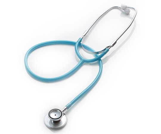 フォーカルコーポレーション シャープスコープ 外バネタイプ ヘッド:シルバー チューブ:スカイブルー FC-202 1本（ご注文単位1本）【直送品】