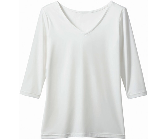 住商モンブラン インナーレディス 7.2分袖オフホワイト S OM901-11 S 1枚(ご注文単位1枚)【直送品】