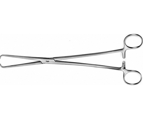 ビー・ブラウンエースクラップ 子宮単鈎鉗子 シュローダー 25cm EO110R 1本(ご注文単位1本)【直送品】