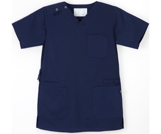 ナガイレーベン 男女兼用スクラブ ネイビー L SH-5317 1枚（ご注文単位1枚）【直送品】