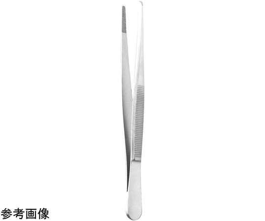 アズワン 外科鑷子 無鈎 15.0cm 0-300-15 1本（ご注文単位1本）【直送品】