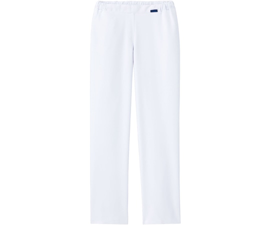 フォーク ストレートパンツ（総ゴム）ホワイト 4L 6007EW-1 1枚（ご注文単位1枚）【直送品】