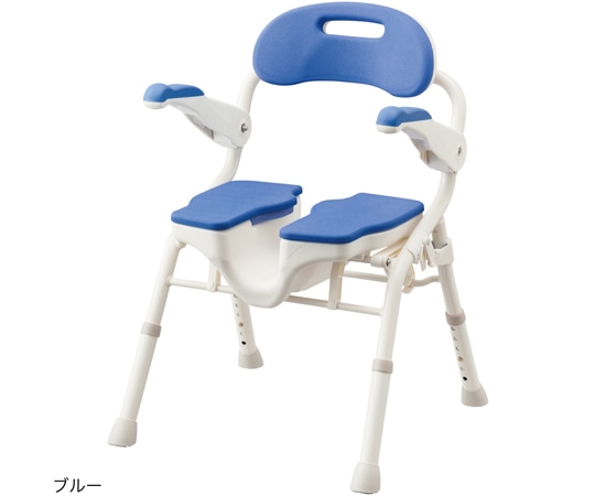アロン化成 折りたたみシャワーベンチ HPフィットブルー 536-071 1台（ご注文単位1台）【直送品】