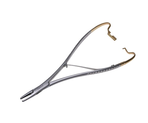 日本フリッツメディコ T/Cマッチュー持針器(イン) 21cm 0.5チップ付 C014-220M 1個(ご注文単位1個)【直送品】