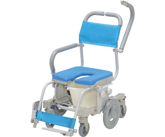 ウチエ シャトレチェア 6輪 U型シート バケツ付 SW-6084 1個（ご注文単位1個）【直送品】