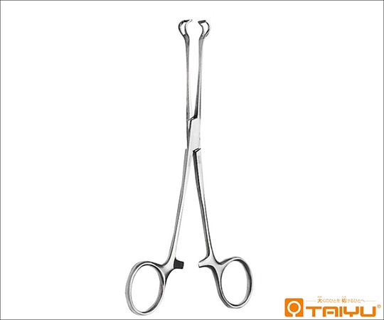 TAIYU（大祐医科工業） バブコック腸鉗子 BOX 全長16cm TY-727S 1本（ご注文単位1本）【直送品】