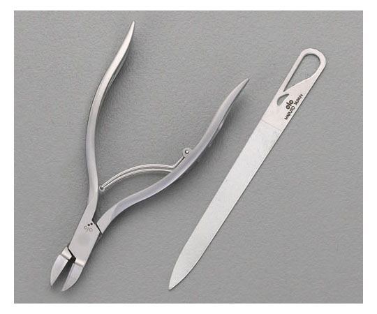 エスコ 120mm 爪切り(ヤスリ付) EA916HB-6A 1個(ご注文単位1個)【直送品】