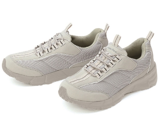 阪神素地 羽マジックシューズ 紳士 グレー 26.0cm ME2950 1足(ご注文単位1足)【直送品】