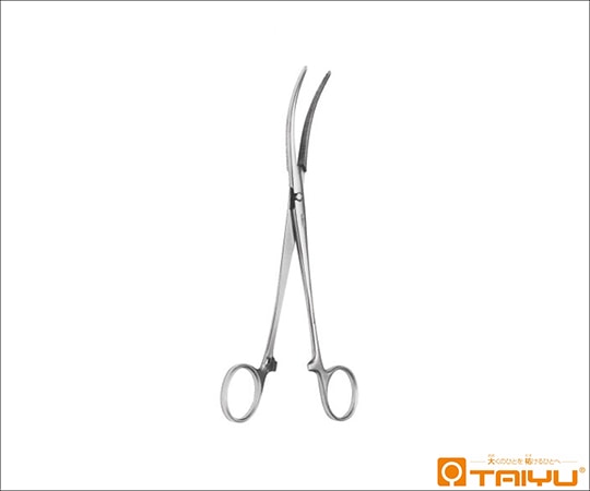 TAIYU（大祐医科工業） 婦人科止血鉗子 直 無鈎 ハズシ 全長18.5cm TY-423A 1本（ご注文単位1本）【直送品】